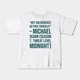 the office funny quote Kids T-Shirt